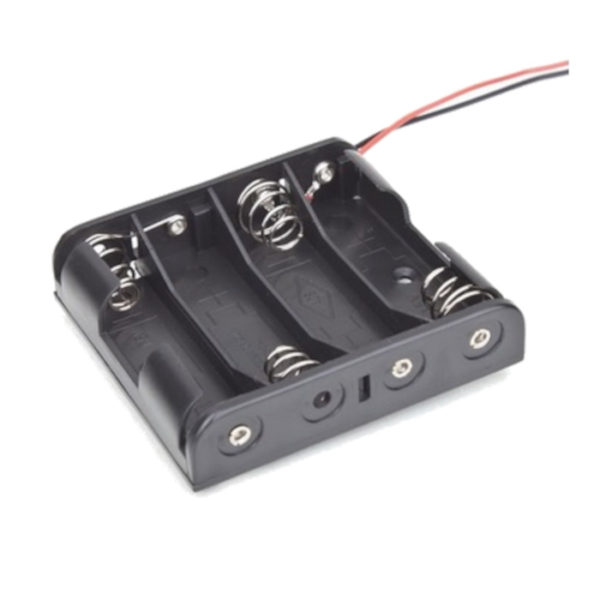 Battery Holder 4AA flat