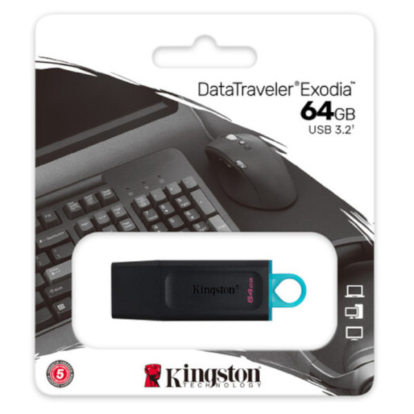 Kingston USB 3.2 Flash Drive DTX/64GB